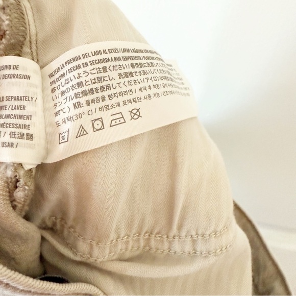 ABERCROMBIE & FITCH The 90’s Straight Ultra High Rise Jeans In Oat - Picture 2 of 12